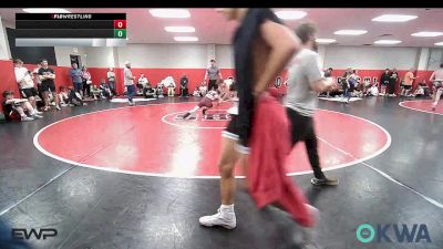 132 lbs Quarterfinal - Kaden Breeding, Eufaula Ironheads Wrestling Club vs London McGinnis, Victory Youth Wrestling