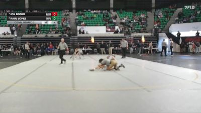 6A 106 lbs Cons. Round 2 - Raul Lopez, Fort Payne vs Jon Boone, Gardendale Hs