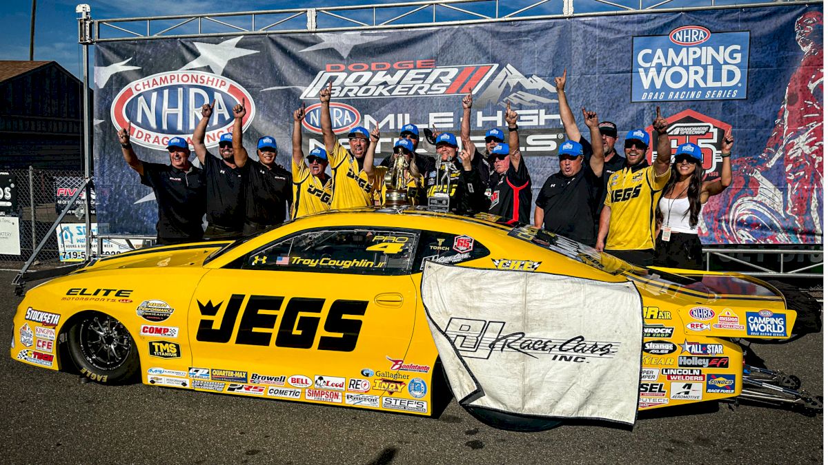 Troy Coughlin Jr Dominates NHRA Mile High Nationals