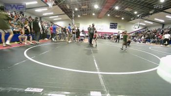 43-46 lbs Rr Rnd 2 - Easton Williams, HURRICANE WRESTLING ACADEMY vs Jack Crain, Skiatook Youth Wrestling