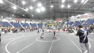 58 lbs Quarterfinal - Taliyah Tells, Salem Elite Mat Club vs Aiyana Cortez, U-Town Hammers