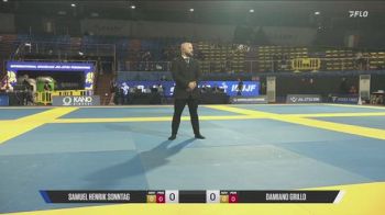 Samuel Henrik Sonntag vs Damiano Grillo 2026 IBJJF European NoGi