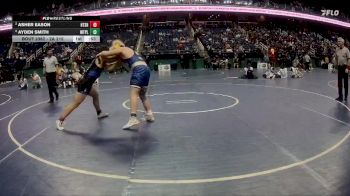 2A 215 lbs Cons. Semi - Ayden Smith, Mt Pleasant vs Asher Eason, Heide Trask Senior High School