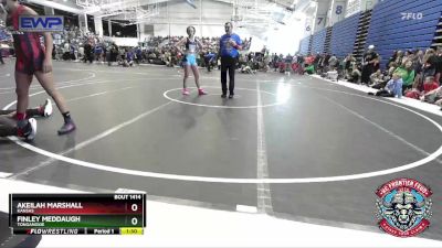 120 lbs Round 1 - Akeilah Marshall, Kansas vs Finley Meddaugh, Tonganoxie