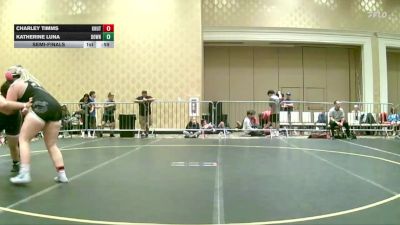 Semifinal - Charley Timms, Khutulun vs Katherine Luna, Downey HS