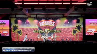 Revolution Athletics - Rebels [2026 L4 Senior Coed - Small Day 3] 2026 Spirit Sports Grand Nationals