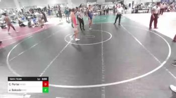 145 lbs Semifinal - Sergio Rodriguez, Cvbjj vs Jake Honey, Driller WC