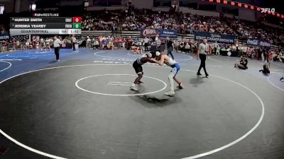 D 3 132 lbs Quarterfinal - Jeremia Yearby, Evangel Christian vs Hunter Smith, Erath