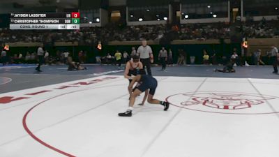 113-4A/3A Cons. Round 1 - Jayden Lassiter, Linganore vs Christopher Thompson, Bowie