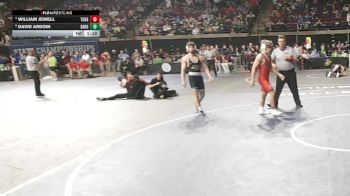 D 2 150 lbs Quarterfinal - David Ardoin, Sam Houston vs William Jewell, Teurlings Catholic