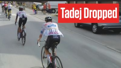 Tadej Pogacar Dropped & Loses Tour Chances