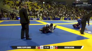 Rentaro Hitomi vs Gabriel Felippe Gomes 2025 World Jiu-Jitsu IBJJF Championship