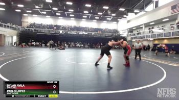 285 lbs Cons. Round 3 - Pablo Lopez, Unattached vs Dylan Avila, Santa Ana