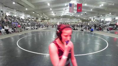 114 lbs Quarterfinals (8 Team) - Senna Grassman, Cleveland High School Girls vs Brienna Martin, Maryville High School Girls