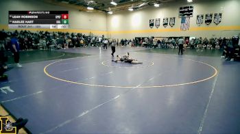 100 lbs Cons. Round 2 - Harlee Hart, Collinsville vs Leah Robinson, St. Pius X (Festus)