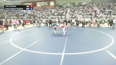 140 lbs Champ. Rd Of 16 - Ayla Veater, Victory Wrestling-Central WA vs Clara Ramsay-George, Omak Wrecking Crew Wrestling