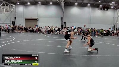 106 lbs Round 6 (8 Team) - Gavin Donaldson, South Side WC Black vs Grayson Boner, Dayton Bandits