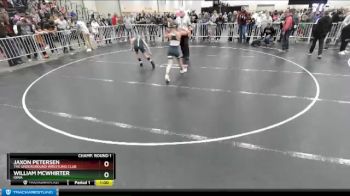 108 lbs Champ. Round 1 - Jaxon Petersen, The Underground Wrestling Club vs William McWhirter, Iowa