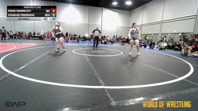 240 lbs Rr Rnd 4 - Paige Wainscott, Shelton Wrestling Academy 7-12 vs Charlee Pederson, Mojo 7-12