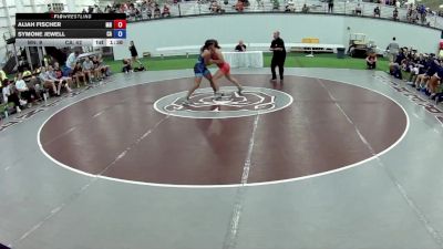 155 lbs Aliah Fischer, Minnesota vs Symone Jewell, California