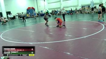 144 lbs Round 1 (16 Team) - Kaleeb Tribbett, War Ready vs Mason Rider, S.E.O. Wrestling Club- Team Red