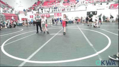 90 lbs Rr Rnd 2 - Adrian Arteaga, Ponca City Wildcat Wrestling vs Ely Garrett, D3 Wrestling Cluib