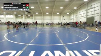 156 lbs 3rd Place - Sofia George, Top Flight Wrestling Academy vs Julissa Melero, Providence BTS