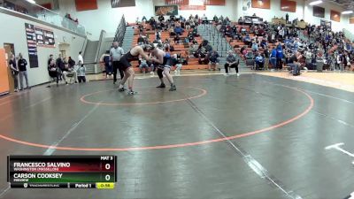 190 lbs Cons. Round 4 - Francesco Salvino, Washington (Massillon) vs Carson Cooksey, Midview