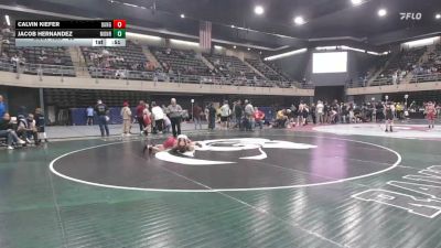 86 lbs Semifinal - Calvin Kiefer, Bangor vs Jacob Hernandez, Monroe