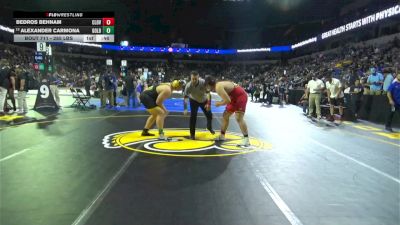 285 lbs Consi Of 32 #2 - Bedros Behnam, Clovis West (CS) vs Alexander Carmona, Golden West (CS)
