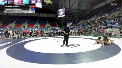 135 lbs Quarters - Mariana Bowen, TN vs Lauren Zaragoza, CA