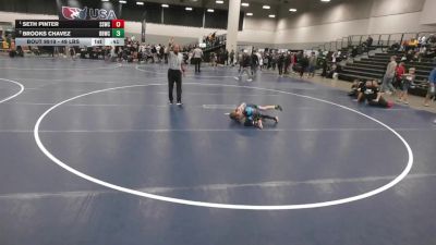 49 lbs 5th Place Match - Seth Pinter, Sussex Sabercats Wrestling Club vs Brooks Chavez, Backyard Brawlers Wrestling Club