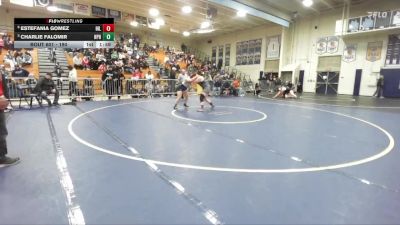 190 lbs Quarterfinal - Charlie Falomir, Newport Harbor vs Estefania Gomez, Hillcrest