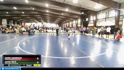 46 lbs Champ. Round 1 - James Anderson, Morgan Wrestling Club vs Hayes Ence, Southern Utah Elite