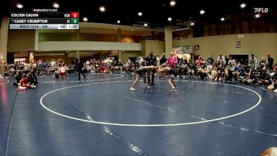 106 lbs Champ. Round 2 - Colten Calvin, Nashville Catholic Wrestling vs Casey Crumpton, Alpha Elite