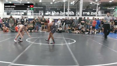 120 lbs Rr Rnd 1 - Xavier Lewis, Diamond State Inferno - MS vs Case Diglia, Broad Axe - MS