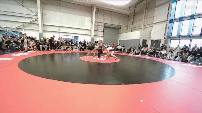 149 lbs Quarterfinals (8 Team) - Samuel Wood, Sanderson Wrestling Academy vs Brooks Bath, Wyoming Force