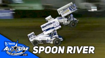 Highlights | 2023 Tezos All Star Sprints at Spoon River Speedway