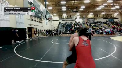 132 lbs Cons. Round 2 - George Rodriguez, Carrollton Newman Smith vs Andrew Morris, Lewisville Marcus