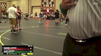150 lbs Round 3 (4 Team) - Parker Larson, Team Alien vs Duke Martin, Revival Blue