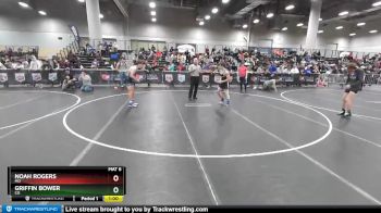 138 lbs Cons. Round 6 - Noah Rogers, MO vs Griffin Bower, CO