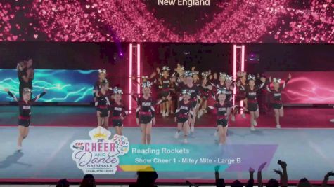 Reading Rockets [2025 Show Cheer 1 - Mitey Mite - Large B] 2025 Pop Warner National Cheer & Dance Championship