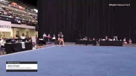 Alexa Draper - Women's Group, All American Gymnastics Academy - 2021 Women's Xcel Region 4 Championships