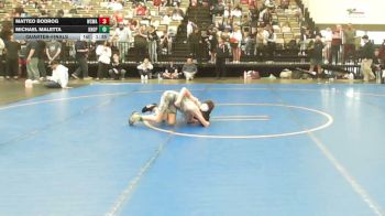 80-I lbs Quarterfinal - Matteo Bodrog, Wrecking Crew Wrestling Academy vs Michael Maletta, Kings Park