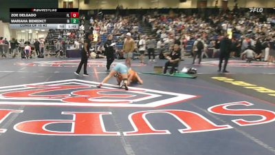 138 lbs Consi Of 16 #2 - Zoe Delgado, FL vs Mariaha Benedict, IA