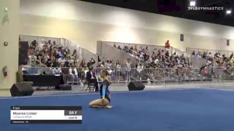 Moorea Linker - Floor, La Fleur's #1231 - 2021 USA Gymnastics Development Program National Championships