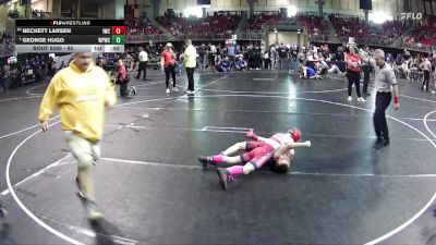 85 lbs Champ. Round 2 - Beckett Larsen, Impact Wrestling Club vs George Hugo, West Point Wrestling Club