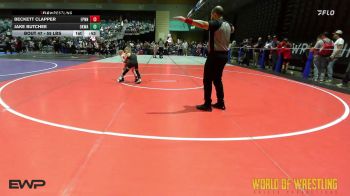 55 lbs Consi Of 8 #2 - Beckett Clapper, East Pennsboro vs Jake Butchee, OKWA