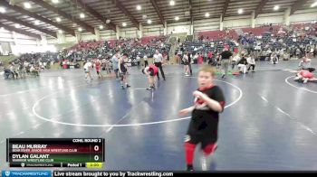 144 lbs Cons. Round 2 - Dylan Galant, Warrior Wrestling Club vs Beau Murray, Bear River Junior High Wrestling Club