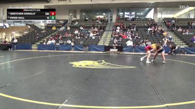 145 lbs Champ. Round 1 - Piper Hall, Vanguard vs Gretchen Donally, Colorado Mesa University